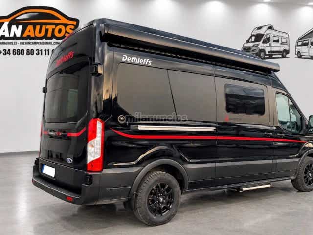 Autocaravana Dethleffs Globetrail 590C Edición 90 Aniversario en vista exterior.